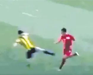 O hakem ihraç ediliyor