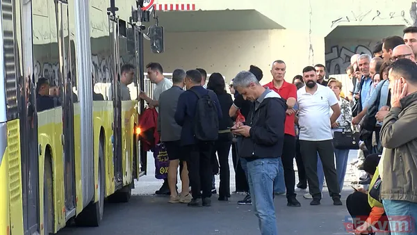 Kare kare kaos! İBB'den ödeme alamayan Özel Halk Otobüsleri kontak kapattı İstanbullu perişan oldu - 9