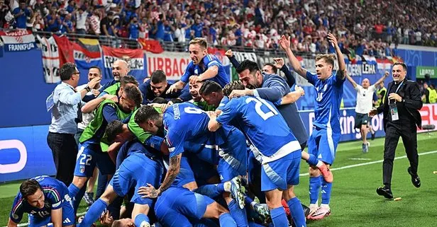 İtalya Hırvatistan’ı son anda devirdi: Hırvatlar yıkıldı... İşte atılan goller