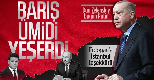 Son dakika: Başkan Erdoğan, Rusya lideri Putin ile telefonda görüştü! Putin'den Erdoğan'a teşekkür