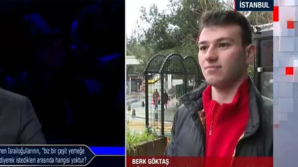 Berk Göktaş'tan canlı yayında 5 milyonluk soru itirafı! Bakara Suresi'ni bildi Kim Milyoner Olmak İster'de tarihe geçti