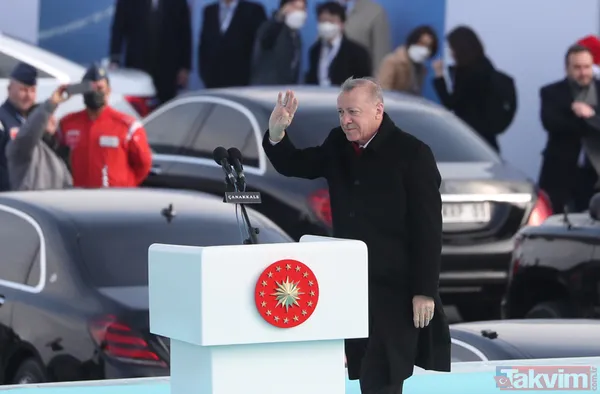 Zaferin nişanesi, Türkiye'nin tarihe damgası olan 1915 Çanakkale Köprüsü dualarla hizmete açıldı - 27