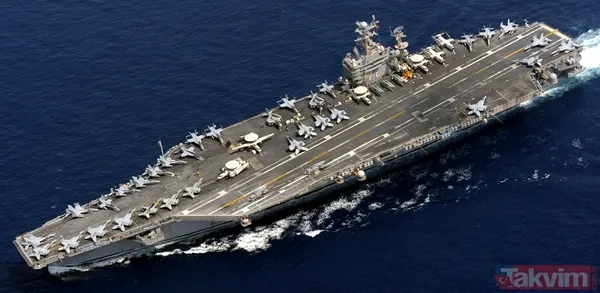 ABD gerilimi tırmandırıyor! Orta Doğu'ya savaş makinesi: Uss Abraham Lincoln... Daha önce de gelmişti! İşte özellikleri - 24