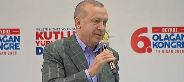 Cumhurbaşkanı Erdoğan Beykoz’da konuştu