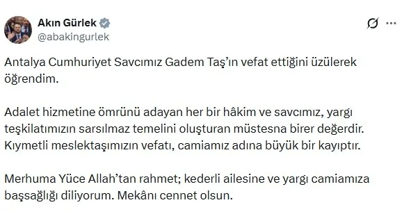 antalya-cumhuriyet-savcisi-gadem-tas-vefat-etti-caroli-hastaligiyla-mucadele-ediyordu-bakan-gurlekten-taziye-m-1776955645160.jpeg Antalya Cumhuriyet Savcısı Gadem Taş vefat etti: Caroli hastalığıyla mücadele ediyordu! Bakan Gürlek'ten taziye mesajı-2