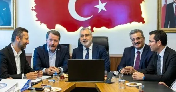 Bakan Işıkhan ’Toplu Sözleşme’ görüşmelerine katıldı