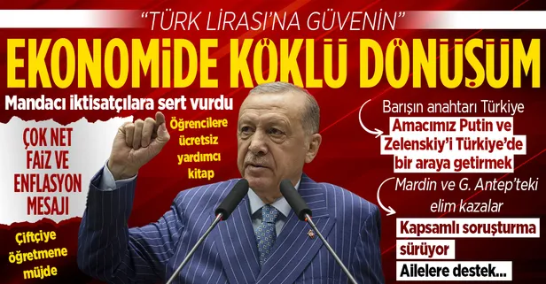 Son dakika: Başkan Recep Tayyip Erdoğan'dan Kabine sonrası önemli açıklamalar: Ekonomide köklü dönüşüm yaptık