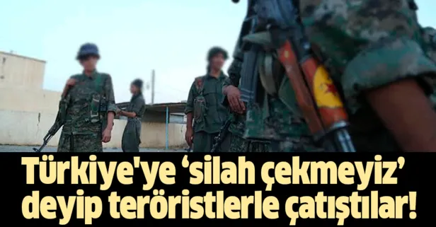 Türkiye’ye ’silah çekmeyiz’ deyip teröristlerle çatıştılar