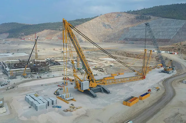 Akkuyu'nun bir ayağı daha tamamlandı