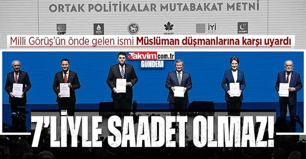Milli Görüş’ün önde gelen ismi Mehmet Bingöl’den flaş açıklamalar: Saadet Partisi yanlış yolda!