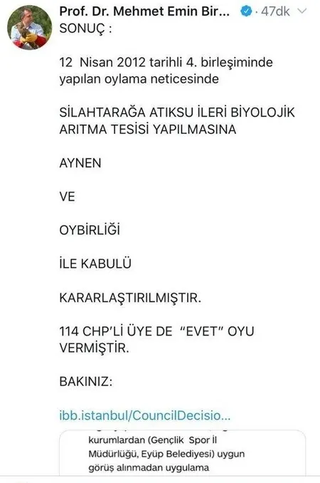 Ekrem İmamoğlu'nun iptal ettiği İleri Biyolojik Arıtma Tesisi projesine CHP'liler bir önceki dönem tam destek vermiş-3