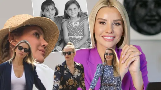 Esra Erolun kardeşleri Eda ve Bihtere bakın! Anneleri Neclayı görenler ikinci şoku yaşadı sosyal medyada yorum yağdı: Dördüz gibiler