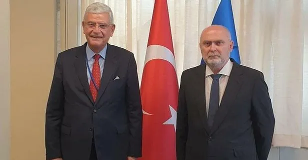 Volkan Bozkır, Türkiye’nin BM Daimi Temsilcisi Feridun Sinirlioğlu ile görüştü