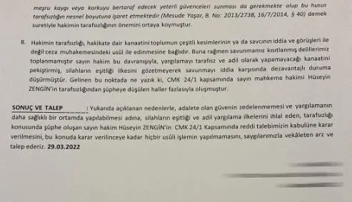CHP'li İBB Başkanı Ekrem İmamoğlu'na verilen cezanın gerekçesi açıklandı! Reddi hakim belgesi ortaya çıktı-9