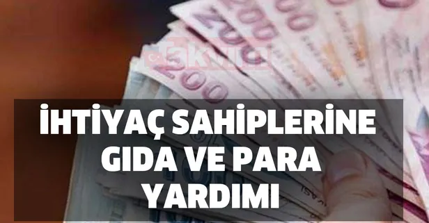 İhtiyaç sahiplerine gıda ve para yardımı yapılacak! İşte vefa yardım kolisi başvurusu