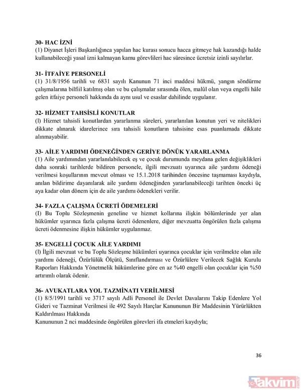Sendikalar memur ve memur emeklisi için ne talep etti? Memur toplu sözleşme zammı yüzde kaç? İşte detaylar... - 40