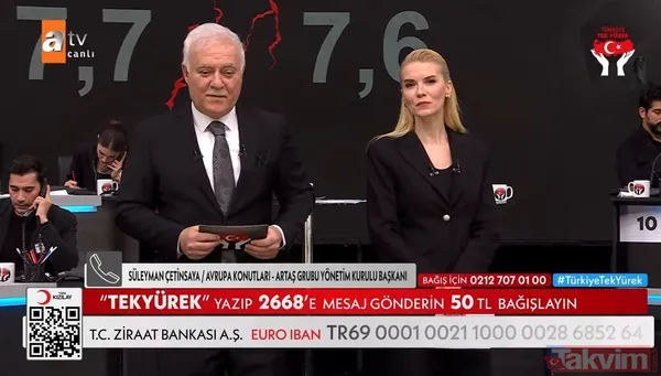 8 kanal “TÜRKİYE TEK YÜREK” dedi! Ortak yayında hangi ünlüler bağış topluyor? Burak Özçivit, Esra Erol, Müge Anlı, Berk Oktay... - 3