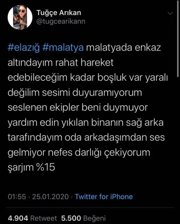 "Enkaz altındayım" diye tweet attılar! Rezil gerçek ortaya çıktı-3