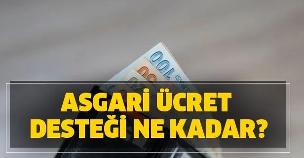 Asgari ücret desteği ne kadar? Yeni ekonomi paketi...