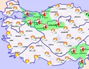 Meteoroloji’den 4 bölgede sağanak yağış uyarısı!