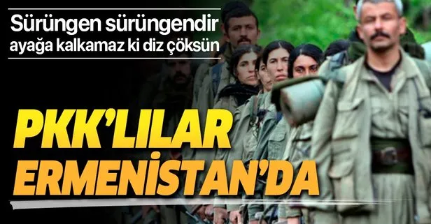 PKK'lılar Ermenistan'ın ilk savunma hattında