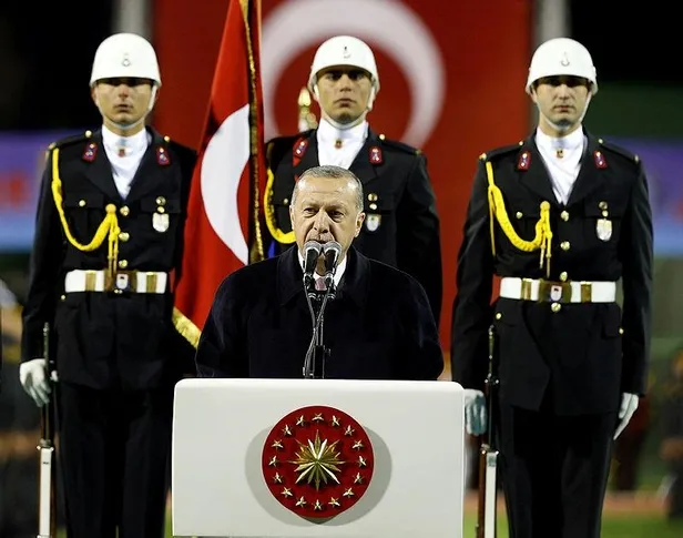 Başkan Erdoğan'dan Astsubay Mezuniyet Töreni'nde Münbiç mesajı-1