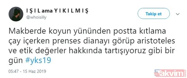 Twitter'da YKS çılgınlığı! TYT soruları öğrencileri isyan ettirdi, İşte birbirinden ilginç YKS paylaşımlar - 2