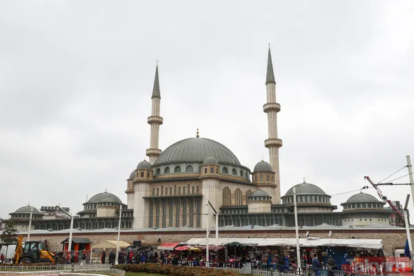 SON DAKİKA: Taksim Camii'nin yüzde 99'u tamamlandı! İşte ilk kez göreceğiniz kareler - 10