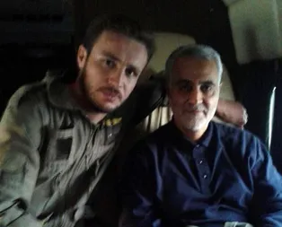 İdlibde düşen helikopterde ölen pilotun Kasım Süleymani ile fotoğrafı çıktı!