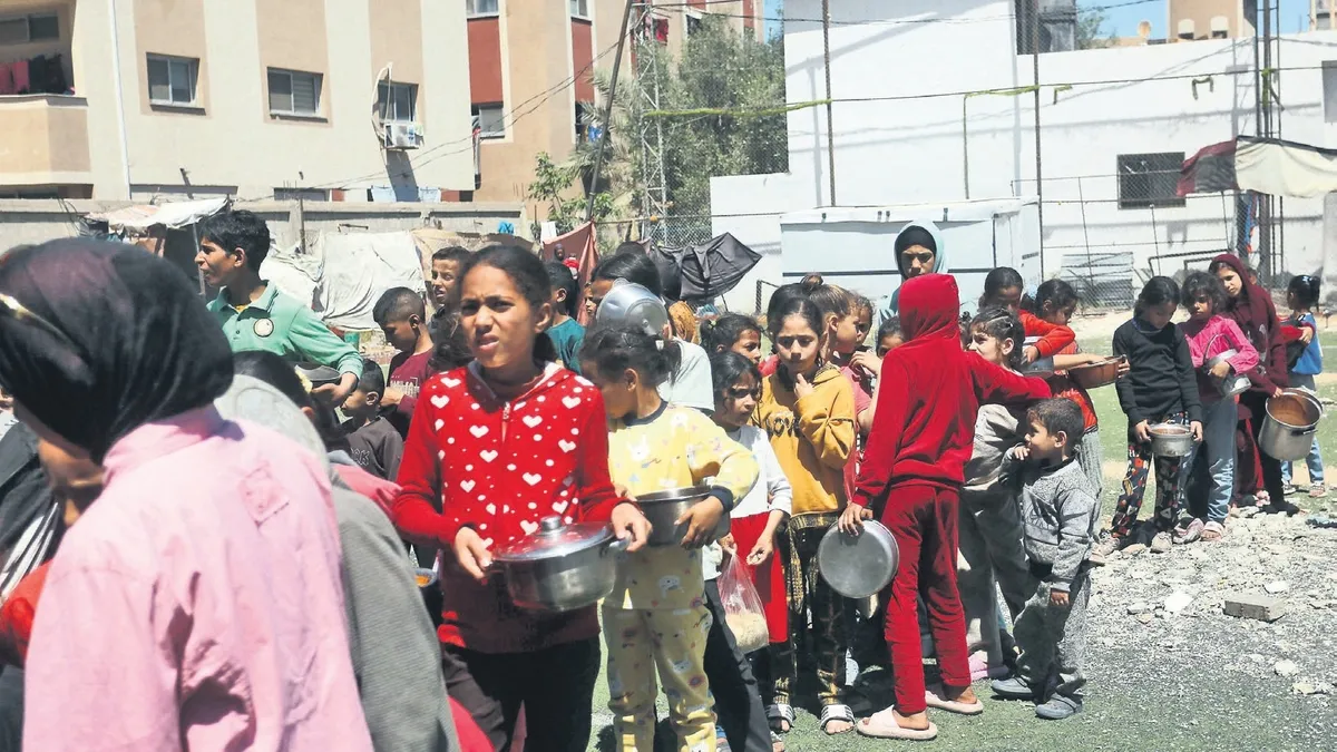 Gazze'de 1 milyon çocuk tehlikede!