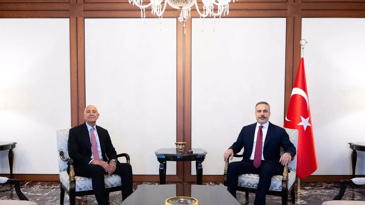 Bakan Fidan ABD’nin Ankara Büyükelçisi Tom Barrack’ı kabul etti