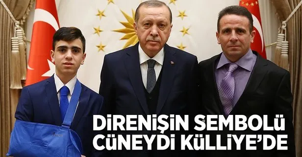 Direnişin sembolü Cüneydi Külliyede
