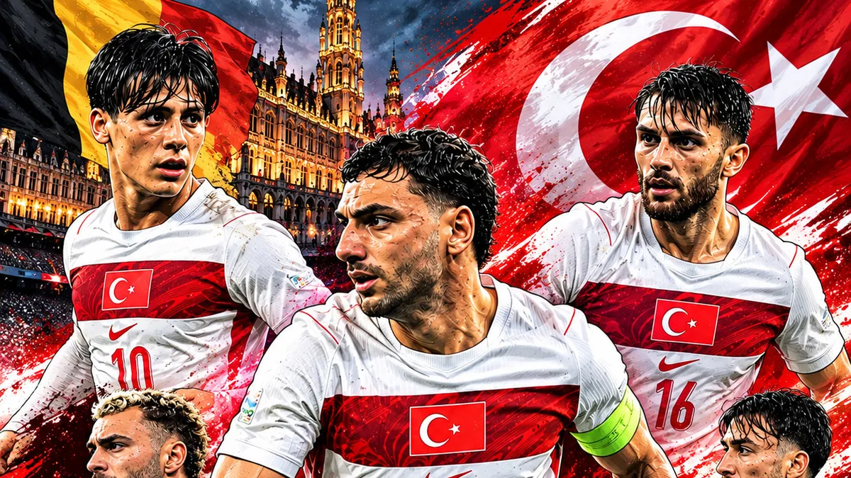 A Milli Futbol Takımı, Belçika karşısında farklı kadroyla sahada