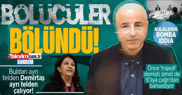Şantaj mı anlaşmazlık mı? HDP ve Demirtaş arasında aday çelişkisi! Buldan 'kendi adayımız' dedi Demirtaş '6'lıya çağrı yapılmalı' dedi!