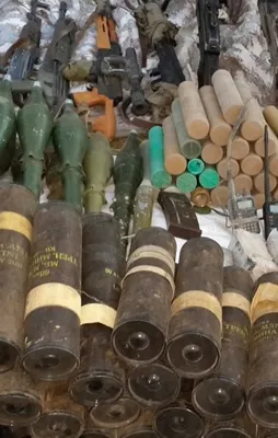 PKK cephaneliğinde dikkat çeken silah