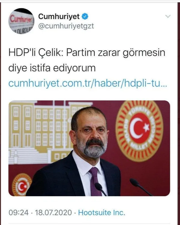 HDP’li tecavüzcü vekil Tuma Çelik sosyal medya hesaplarında kadın hakları naraları atmış