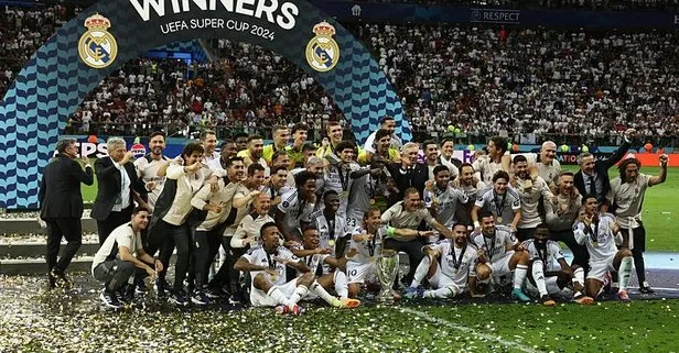 UEFA Süper Kupa’yı Atalanta’yı iki golle deviren Real Madrid kazandı!