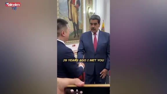 Venezuela’da gerilim tırmanmadan önce Maduro, Çinli temsilcileri kabul etti