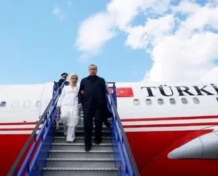 Başkan Erdoğan Libya konferansı için Almanyaya gitti