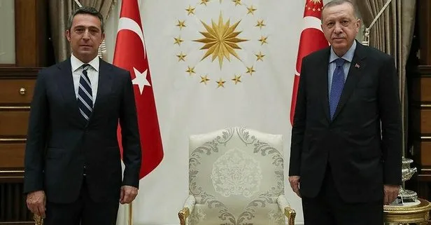 Başkan Recep Tayyip Erdoğan Ali Koç’u kabul etti