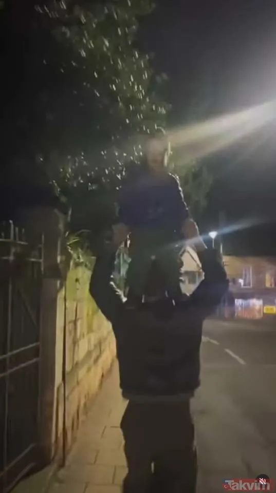 Kıvanç Tatlıtuğ oğlunu omzuna alıp sokak sokak dolaştı! Baba-oğlun o anları sosyal medyayı salladı - 6