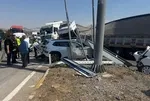 Konya’da TIR kazası: 1 ölü 9 yaralı