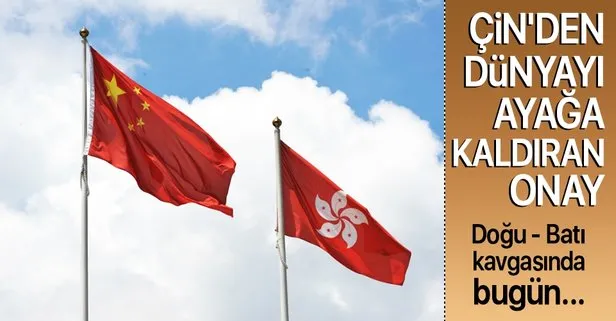 Çin, İngiliz eski sömürgesi Hong Kong’da uygulanacak ve dünyanın karşı olduğu Ulusal Güvenlik Yasası’nı onayladı
