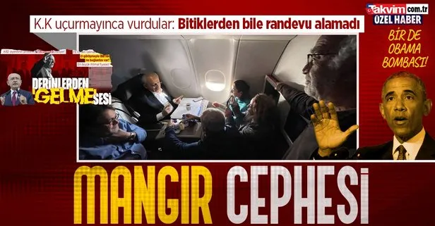 Kemal Kılıçdaroğlu’nun ABD ziyaretinin son bombaları! TELE 1’in üstünü çizdi... ’Barack Obama’ detayı