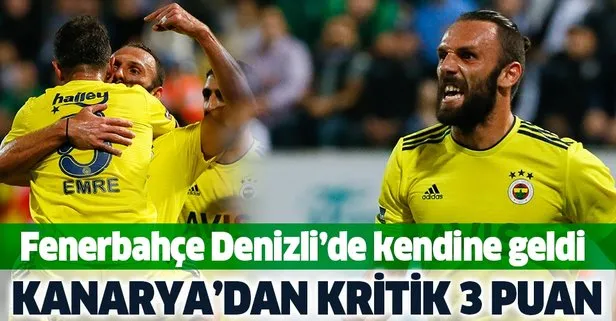Kanarya’dan kritik 3 puan | Yukatel Denizlispor 1-2 Fenerbahçe MAÇ SONUCU