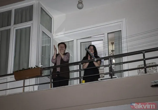 Bakan Koca Twitter'dan duyurmuştu: Türkiye'den sağlık çalışanlarına alkışlı teşekkür - 20