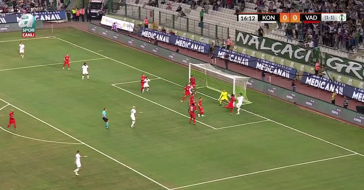 İZLE | Konyaspor 1-0 Vaduz (GOL: Guilherme)