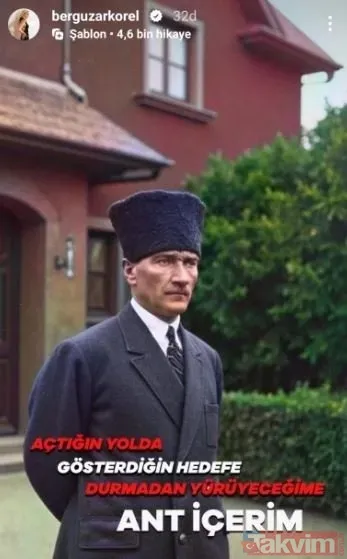 Ünlülerden 29 Ekim Cumhuriyet Bayramı paylaşımları! "Yaşasın Cumhuriyet" - 11