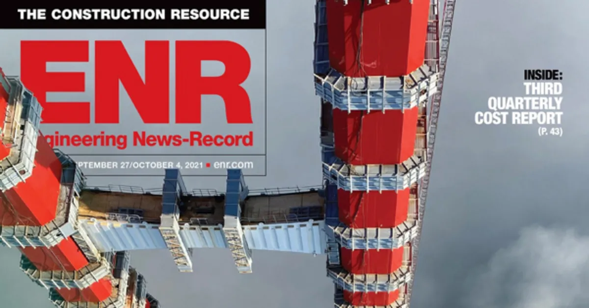 1915 Çanakkale Köprüsü ABD basınında! ’Engineering News-Record’ dergisinin kapağını süsledi