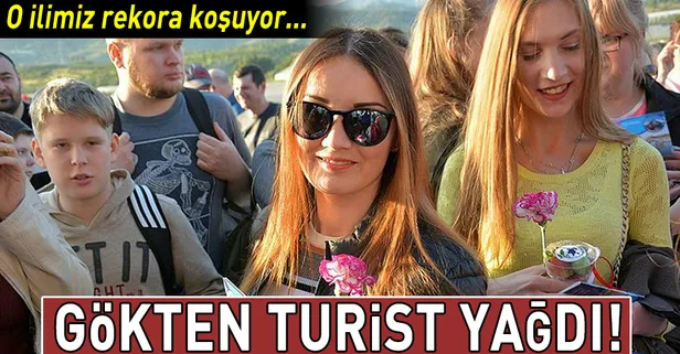 Antalya’da turizm rekora koşuyor